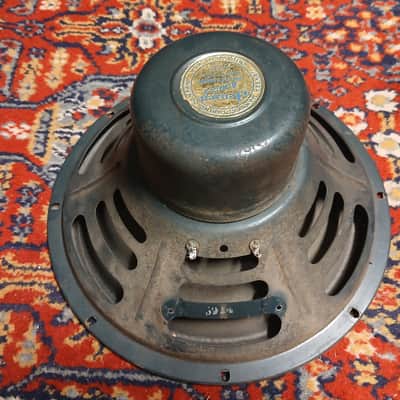 1955 Jensen P12Q 12" 40 Watt 8 Ohm Speaker Original Cone Rare image 1