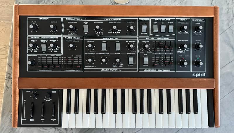 Crumar Spirit 2024 Reissue Analog Monophonic Synth image 1