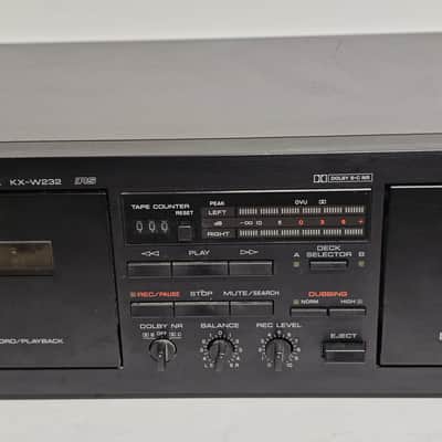 Yamaha KX-W232 Natural Sound Double Cassette Deck - Made in Japan - Tested Works image 3