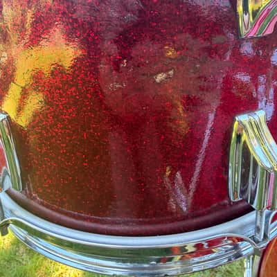 Rogers Holiday/Powertone 1960s - Red Sparkle image 8