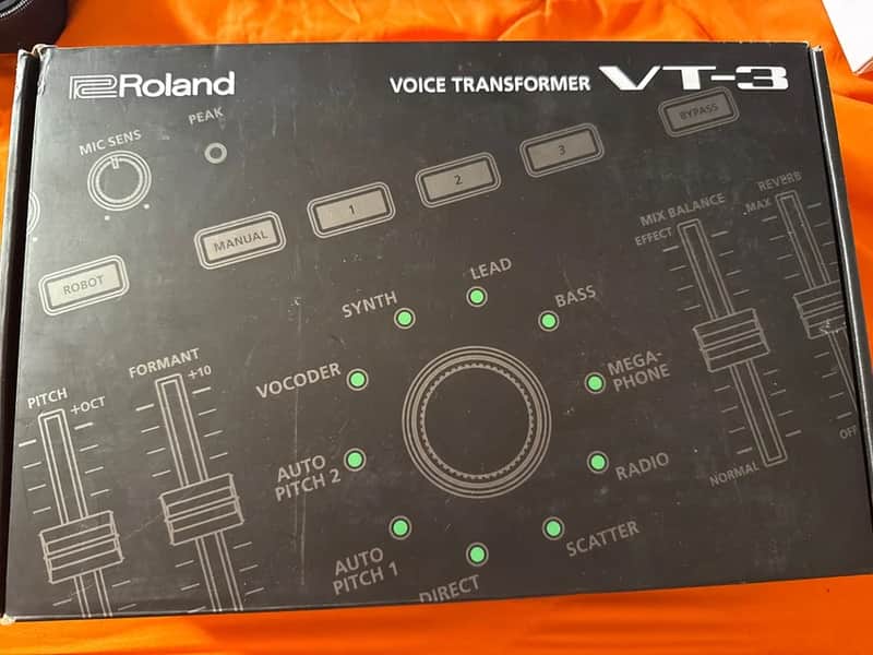 Roland AIRA VT-3 Voice Transformer 2014 - 2018 - Black image 1
