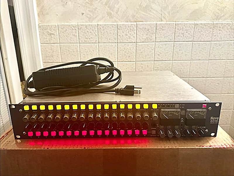 AMS Neve 8816 16-Channel Summing Mixer 2010s - Blue image 1