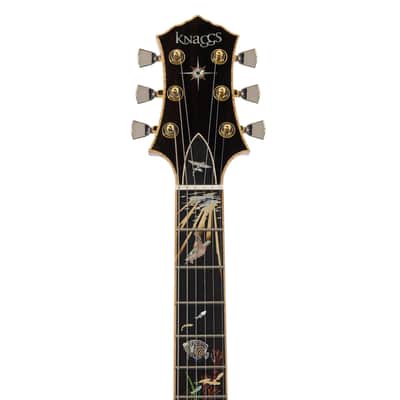 Knaggs Influence Chena ROL Exclusive 1 of 1 Edition Electric Guitar - PinkBurst image 5