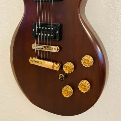 Hondo II H-1020 Les Paul “The Paul” Style Single Cut 1980’s Walnut image 7