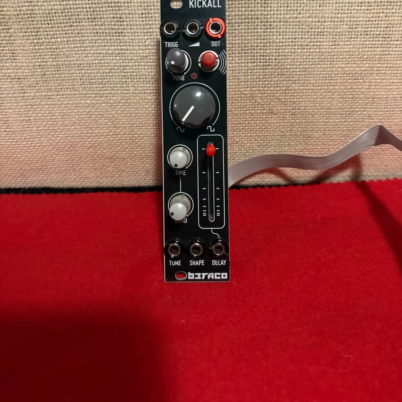 2010 – Present Befaco Kickall Eurorack Synthesizer Module Black