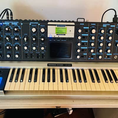 Moog Minimoog Voyager Aluminum Edition [Serial no. 74 of 100 made]with Road Case