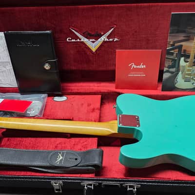 Fender 1960 Telecaster BRAND NEW Custom Shop Journeyman Relic Closet Classic Seafoam Green 1963 60s 1960's American Vintage USA heavy aged roadworn guitar image 8