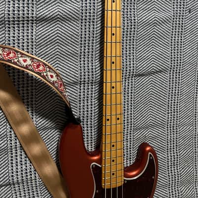 Fender Player Plus Jazz Bass Aged Candy Apple Red, Maple Fingerboard image 7