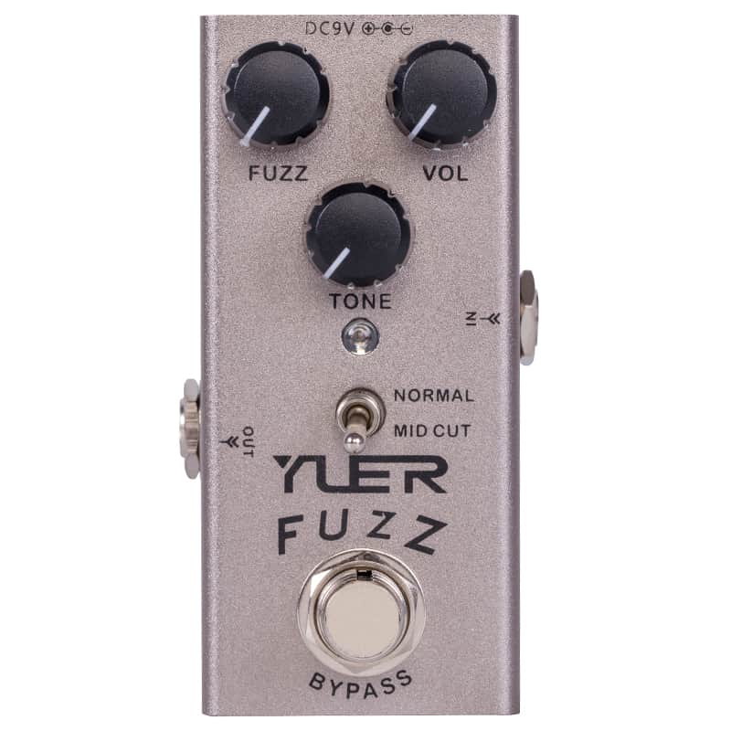 YUER Fuzz Electric Guitar Effects Pedal True Bypass ✅New image 1