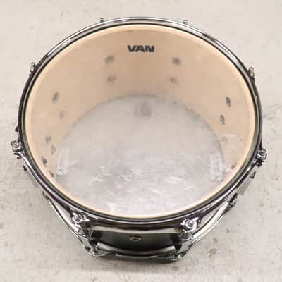 Pork Pie Little Squealer 7X12" Snare Drum Flat Black image 9