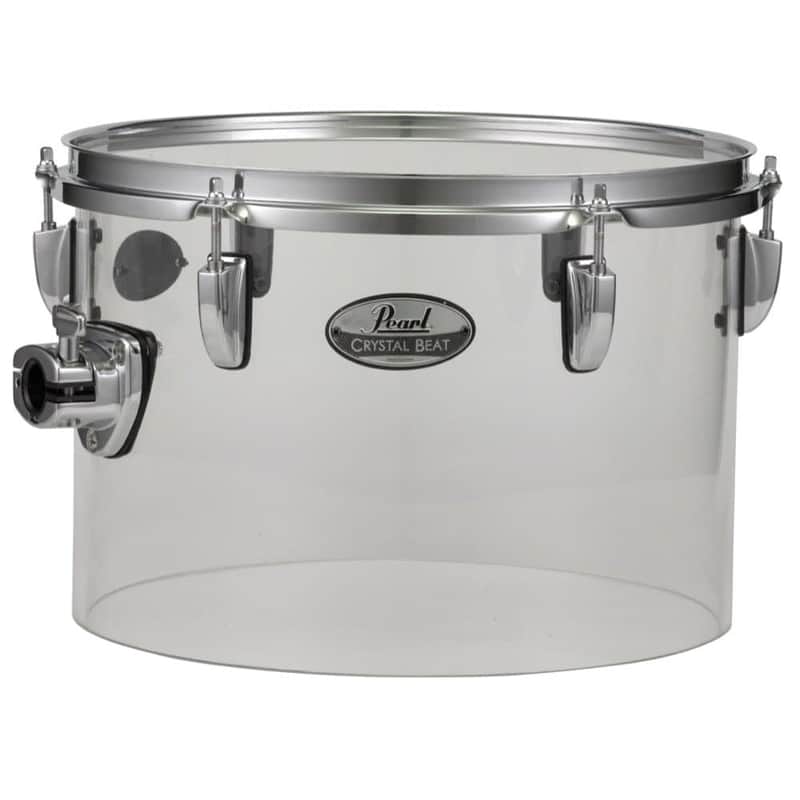 Pearl Crystal Beat 14"x10" Single-Headed Tom Ultra Clear image 1