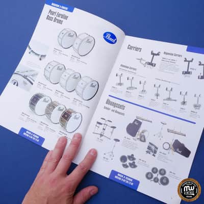 Pearl General Catalog 2002 + Music Technik RARE image 2