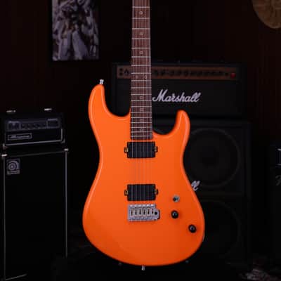 Dhatarattha DST HH Bright Orange – Roasted Maple Neck, Stainless Steel Frets image 2