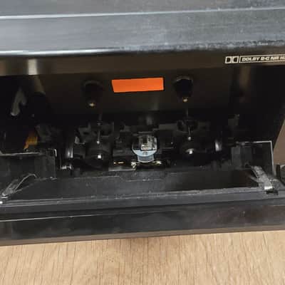Denon DRW-840 dual record cassette deck Late 1990s - Black image 3