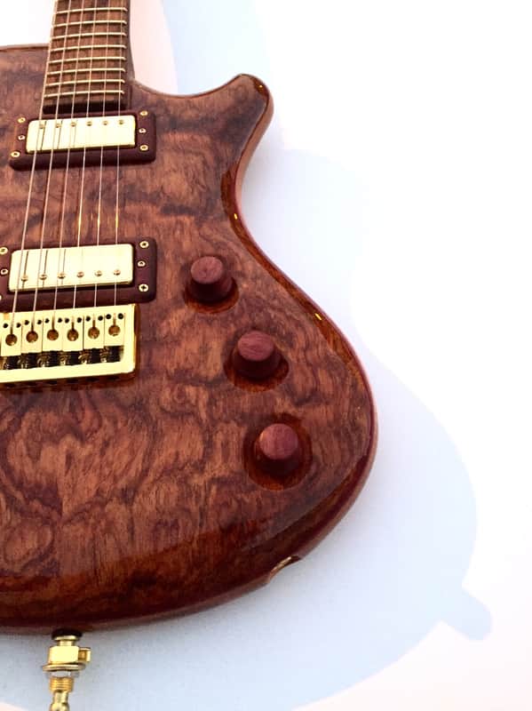 Anu Custom Shop Eyra Bubinga Cedar Purple Heart image 1