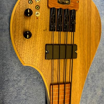 MihaDo Custom Fretless Travel Bass – 22” Scale – Handmade – Includes Spare Electronics image 2
