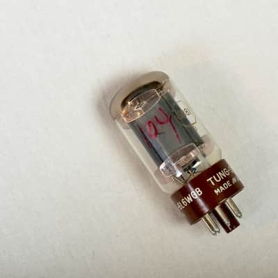 Tung-Sol CTL- 6L6- WGB matched pair 1960 image 4