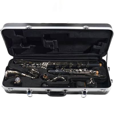 Backun 'Alpha' Intermediate Bass Clarinet with Nickel Plated Keys SN 24660 image 23