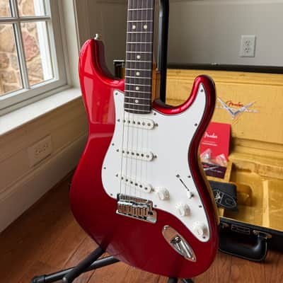 2025 Fender Custom Shop Stratocaster Custom Deluxe W25 Limited NOS - Candy Apple Red image 3
