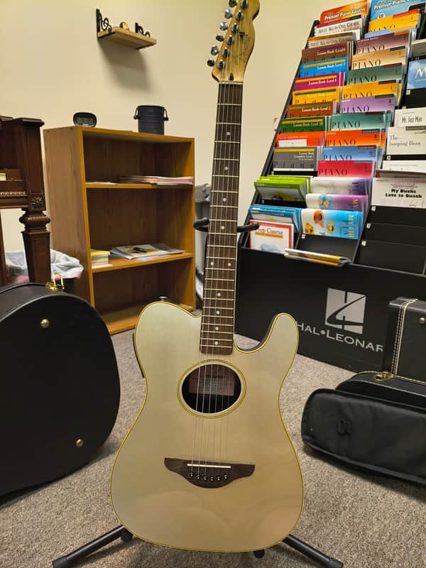 Fender Standard Telecoustic, gold image 1