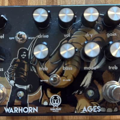 Walrus Audio Warhorn / Ages - Pedal Movie Exclusive 2021 - Black image 1