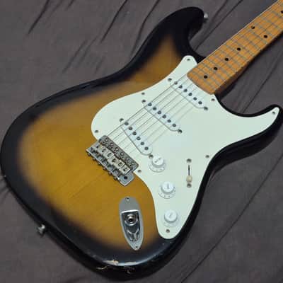 Fender Japan ST54-70 Stratocaster 2-Tone Sunburst (1989-1990 J-Serial) MIJ Fujigen image 3