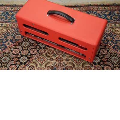 MEZZABARBA Z35 Head 45w - with Master Volume & Send/Return - Red Custom Tolex image 8