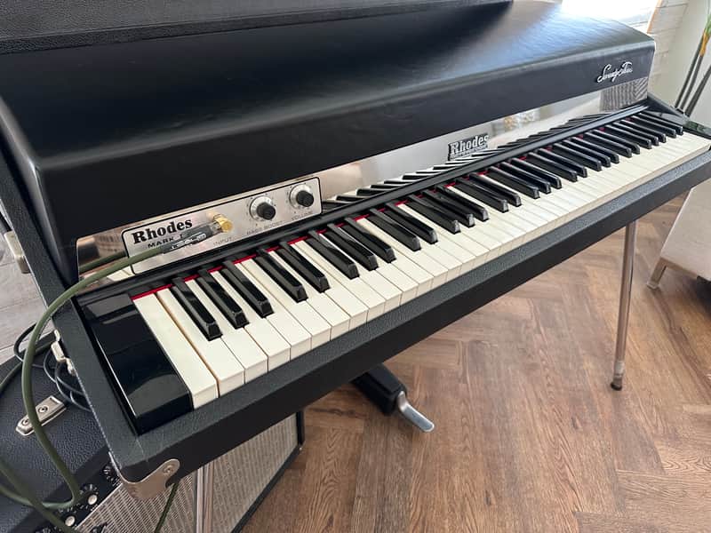 Rhodes Mark I Stage 73-Key Electric Piano 1979 - Black [Los Angeles Pick-up] image 1