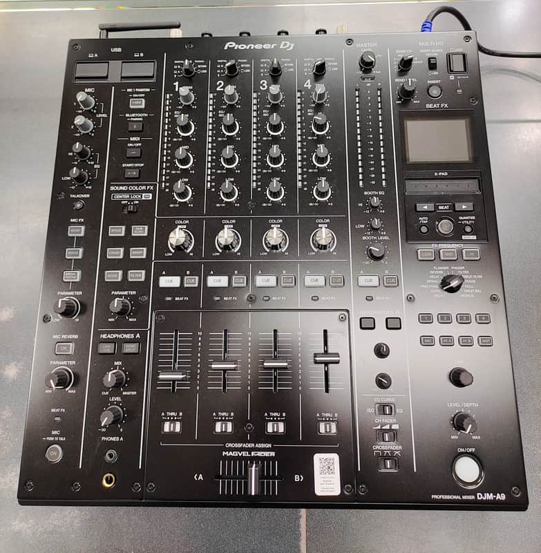 Pioneer DJM-A9 4-Channel Professional DJ Mixer 12/2025 - Black image 1