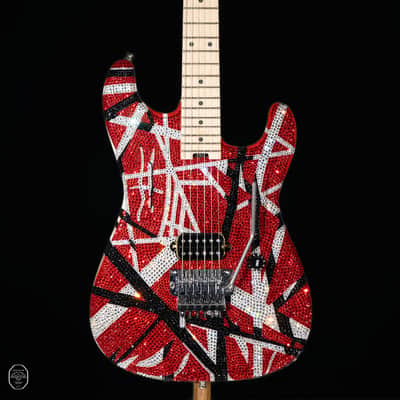 Swarovski® crystals' | Eddie Van Halen - EVH - "Eruption" | custom electric guitar image 2