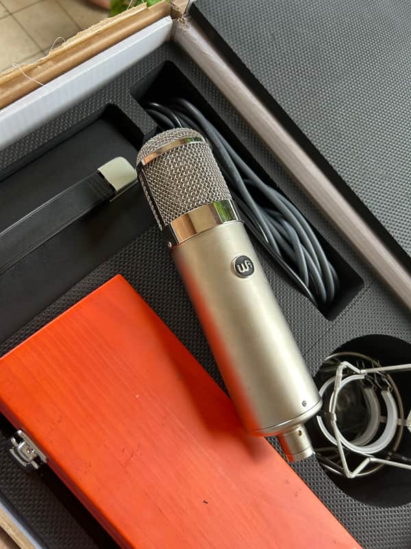 Warm Audio WA-47 Large Diaphragm Multipattern Tube Condenser Microphone 2024 - Present - Titanium image 1