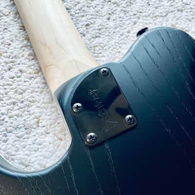 FGN J-Standard Iliad JIL72ASHDEG 7-String Electric Guitar w/ Bag - Open Pore Black image 12