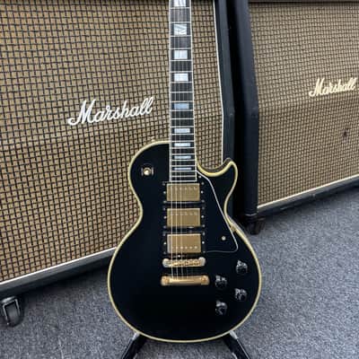 Gibson 35th Anniversary Les Paul Custom 1989 3 Pickup Owned By Mark Reale Black - Ebony image 2