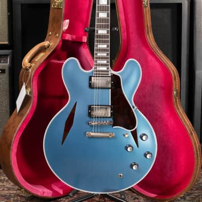 Gibson Custom Shop 1959 ES-355 Diamond Semi-Hollow VOS Electric Guitar - Pelham Blue with Hardshell Case image 17