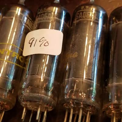 RCA Matched Pair (2) 6AQ5 beam power tNOS AT1000 TESTED Vacuum Tube 6AQ5A 1946-1974 image 9
