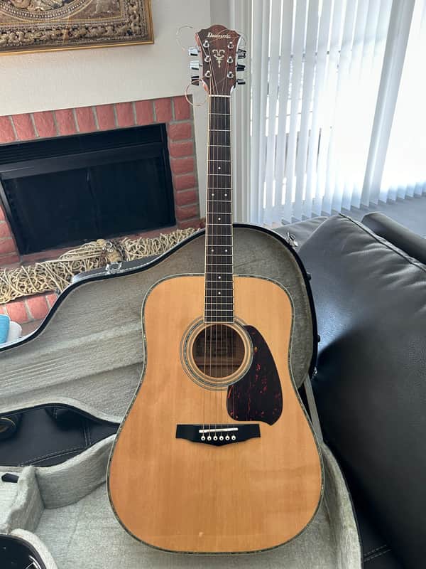 Ibanez M310 1982 - Solid spruce top striped maple back/sides image 1