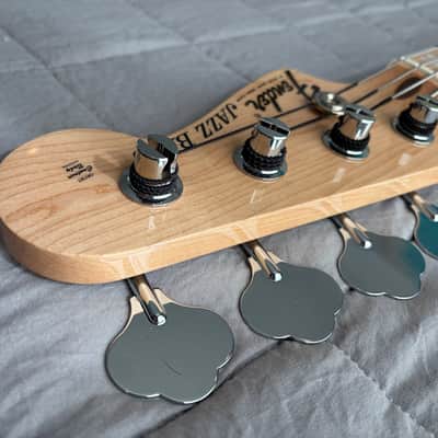 Fender MIJ Heritage ’70s Jazz Bass - Natural Ash image 16