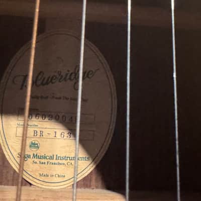 Blueridge BR-163 Craftsman Series Spruce Top 000 - Natural image 5