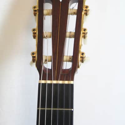 Vintage 1970s Yamaha GC-20D Classical Nylon String Acoustic Guitar Brazilian Rosewood MIJ OHSC image 8