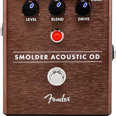 Fender Smolder Acoustic Overdrive Acoustic Effects Pedal image 1