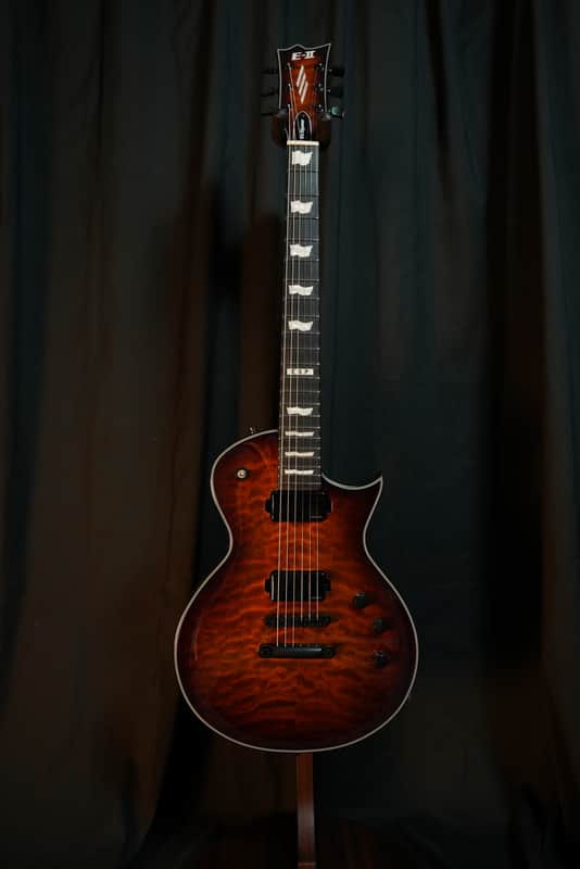 ESP E-II Eclipse Tiger Eye Sunburst image 1