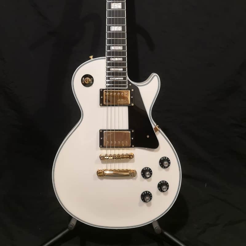 Edwards ESP E-LP-130-CD Custom 2020 White Made in Japan | Reverb