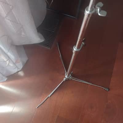 Ludwig Model 1400 Flat-Based Straight Cymbal Stand 1970s - Chrome image 3