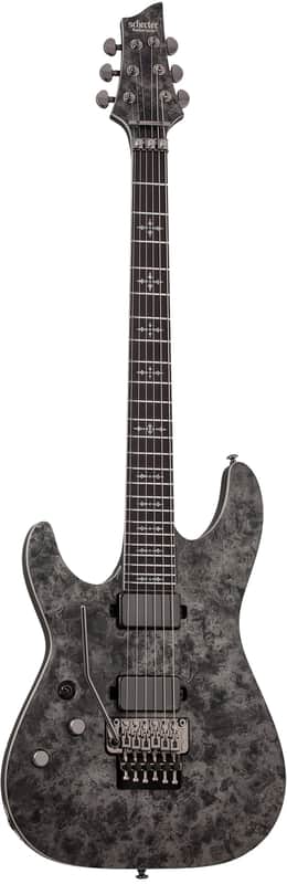 Schecter Ernie C C-1 LH Satin Black Reign image 1