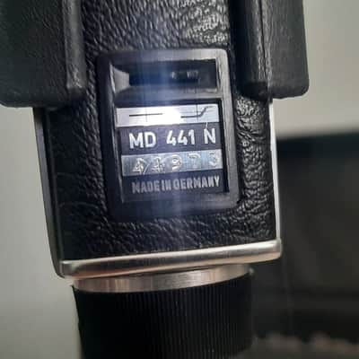 Sennheiser MD 441-N Supercardioid Dynamic Microphone 1971 - Present - Black image 12