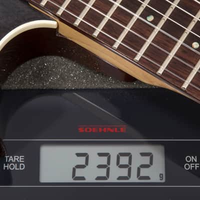 ESP Eclipse Semi-Acoustic Nylon - See Thru Black - Custom Shop image 13