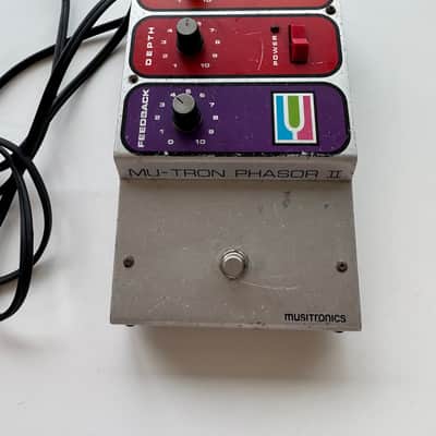 Musitronics Mu-Tron  Phasor II  1976 - Silver image 1