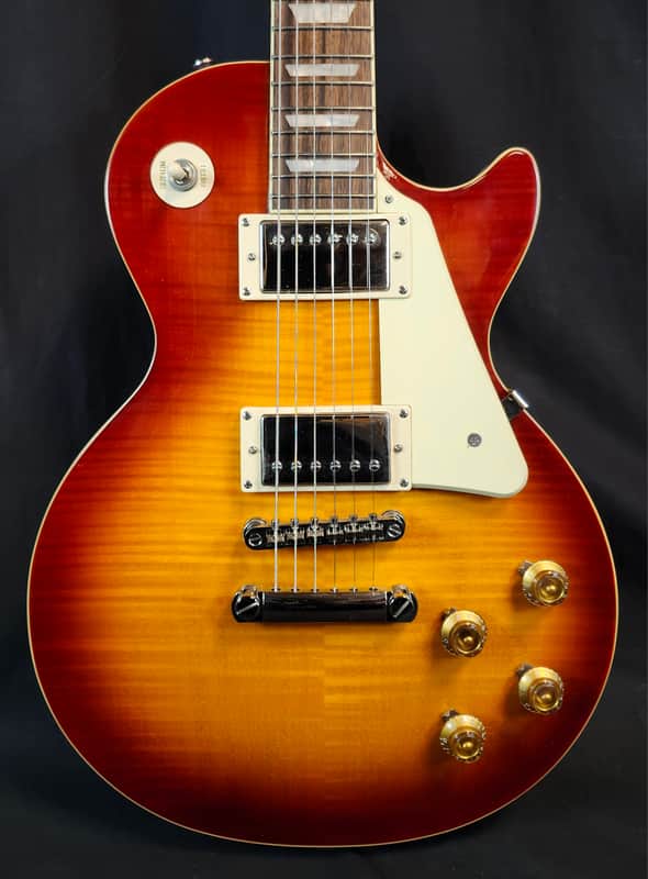 Epiphone Les Paul Standard 60s, AA Flame Maple Top, Iced Tea image 1