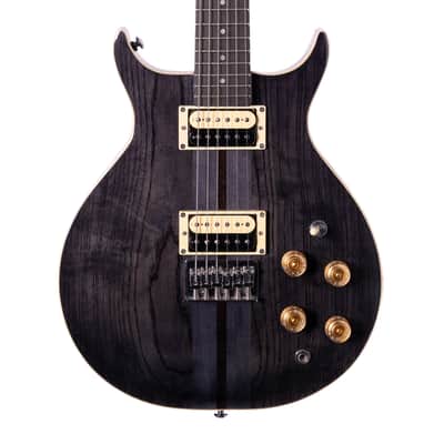 Washburn Hawk Electric Guitar - Trans Black - Open Box image 1