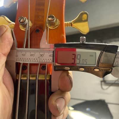 Pedulla Buzz Bass 1987 Orange Burst image 14